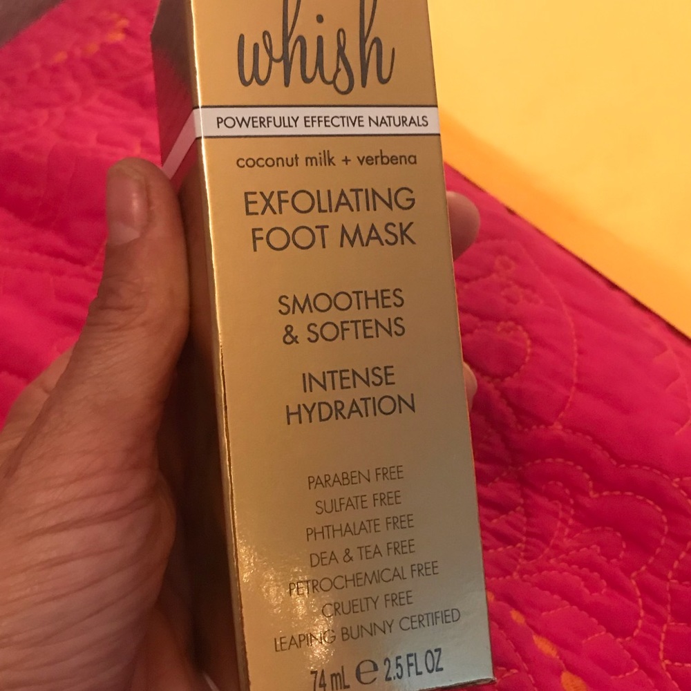 Wish all Natural Foot Exfoliating Foot Mask